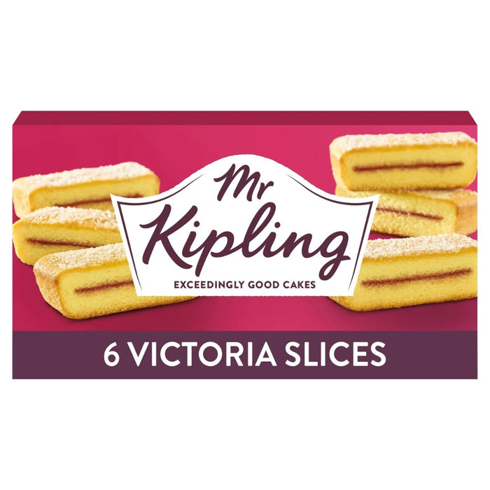 Mr Kipling Victoria Slices 6 par paquet