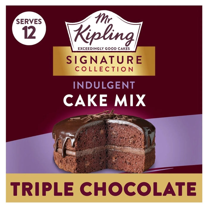 Mr Kipling Signature Triple Chocolate Cake Mix 368g