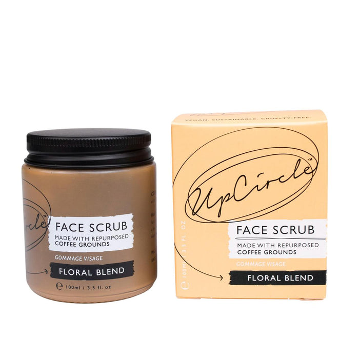 Floral de matorral de cara de upcircircir con café + aceite de rosahip 100 ml