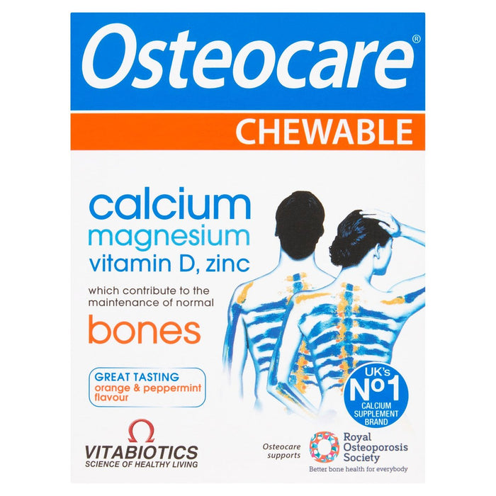 Vitabiotics Osteocare Chewable Tablets 30 per pack