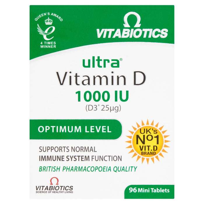 Vitabiotika Ultra Vitamin D Tabletten 1000 IU 96 pro Pack