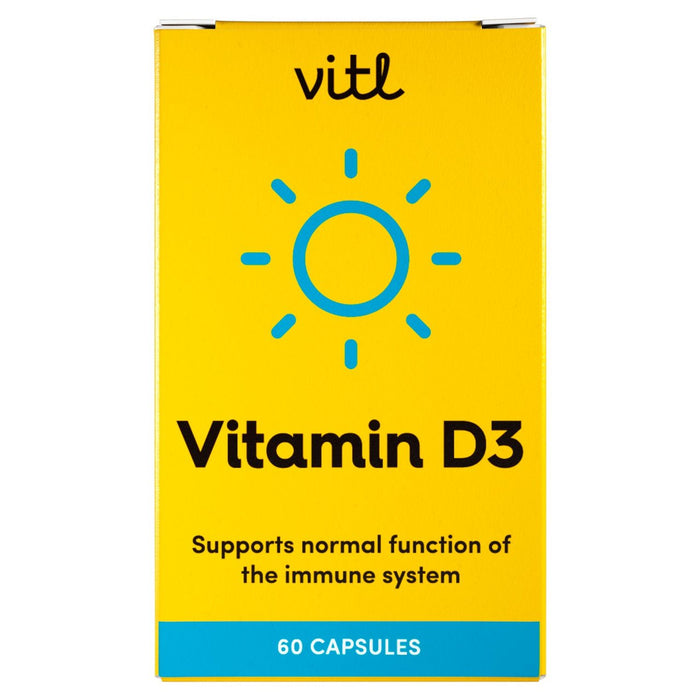 Vitl Vitamina D Cápsulas 60G