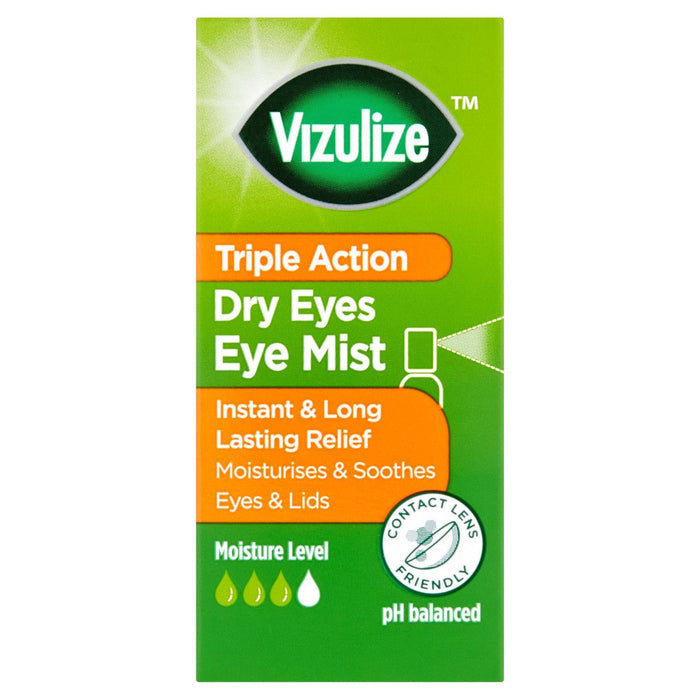 Vizuliser la brume de sécheresse à la triple action 10 ml