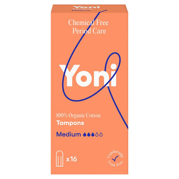 Yoni Bio Tampons Medium 16 pro Pack