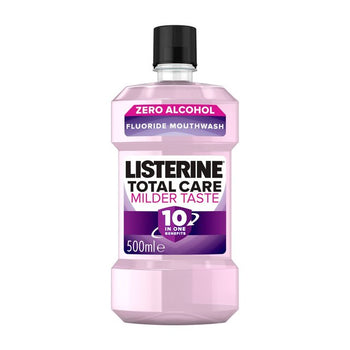 Listerine Total Care Zero Mouthwash Milder Taste Smooth Mint 500ml - Special Offer