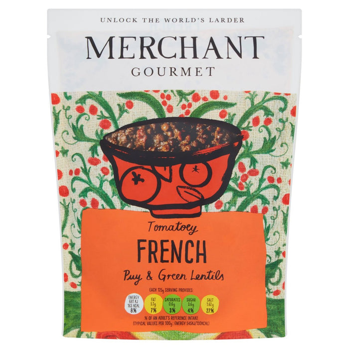 Merchant Gourmet Pomodoro Puy Francese e Lenticchie Verdi 250g