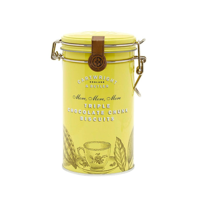 Biscotti Cartwright & Butler Triple Choc in latta da 200 g