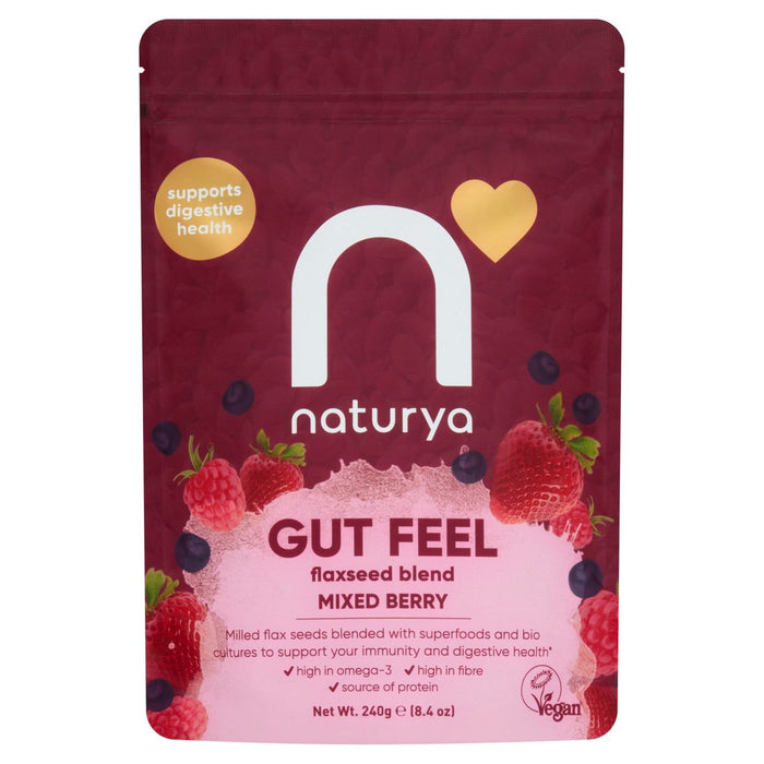 Naturya Gut Feel Miscela di semi di lino ai frutti di bosco misti 240 g