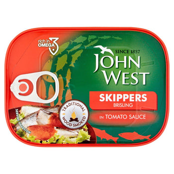 John West Skippers Brisling in salsa di pomodoro 106g