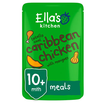 Ella's Kitchen Sacchetto per neonati con pollo biologico ai Caraibi 190 g