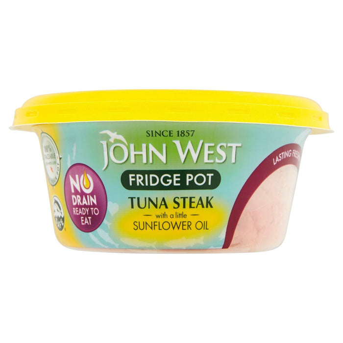 John West kein Abfluss Thunfischsteaks in Sonnenblumenöl 110g