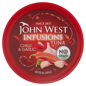 John West Tonno Infusi Peperoncino E Aglio 80g