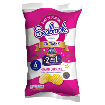 Seabrook Crinkle Cut Crows Cripp 6 x 25g