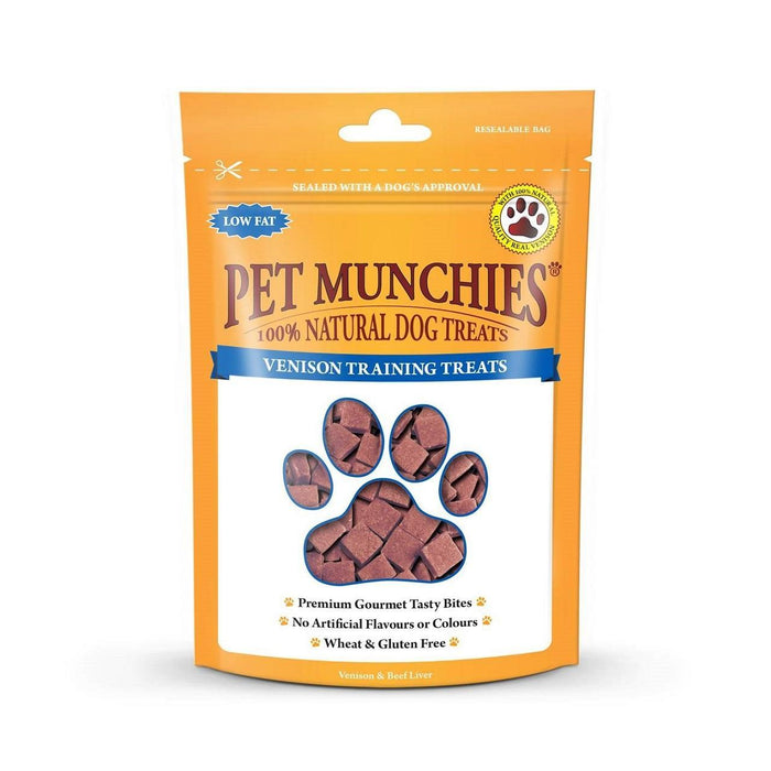 الحيوانات الأليفة Munchies لحم الغزال تدريب الكلب يعامل 50G