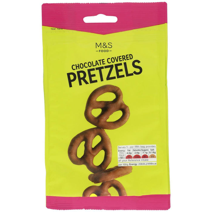M & S Schokoladenbeschichtete Brezeln 95G